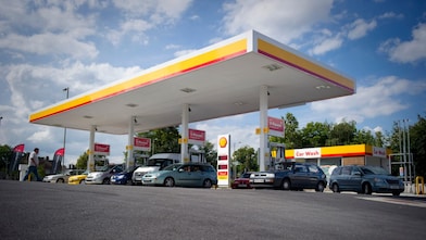 Shell petrol station