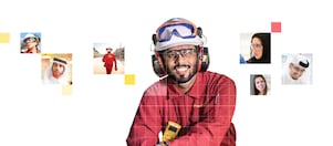 Qatari staff meeting