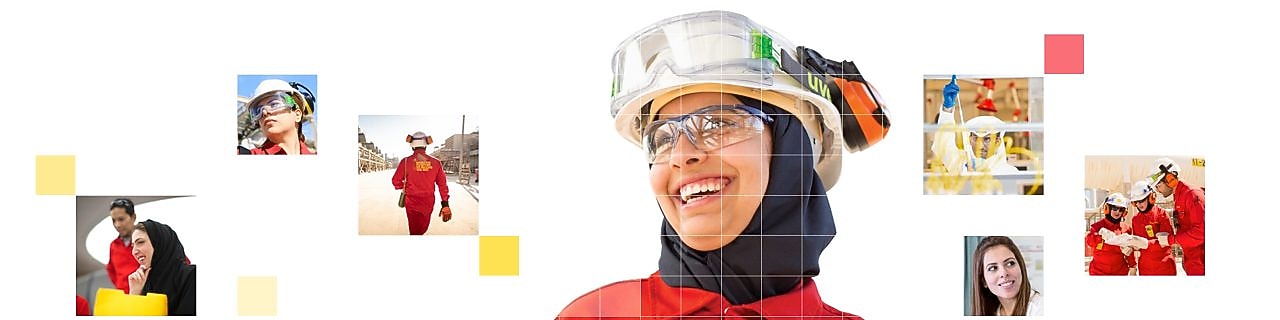 Qatari nationals working in lab