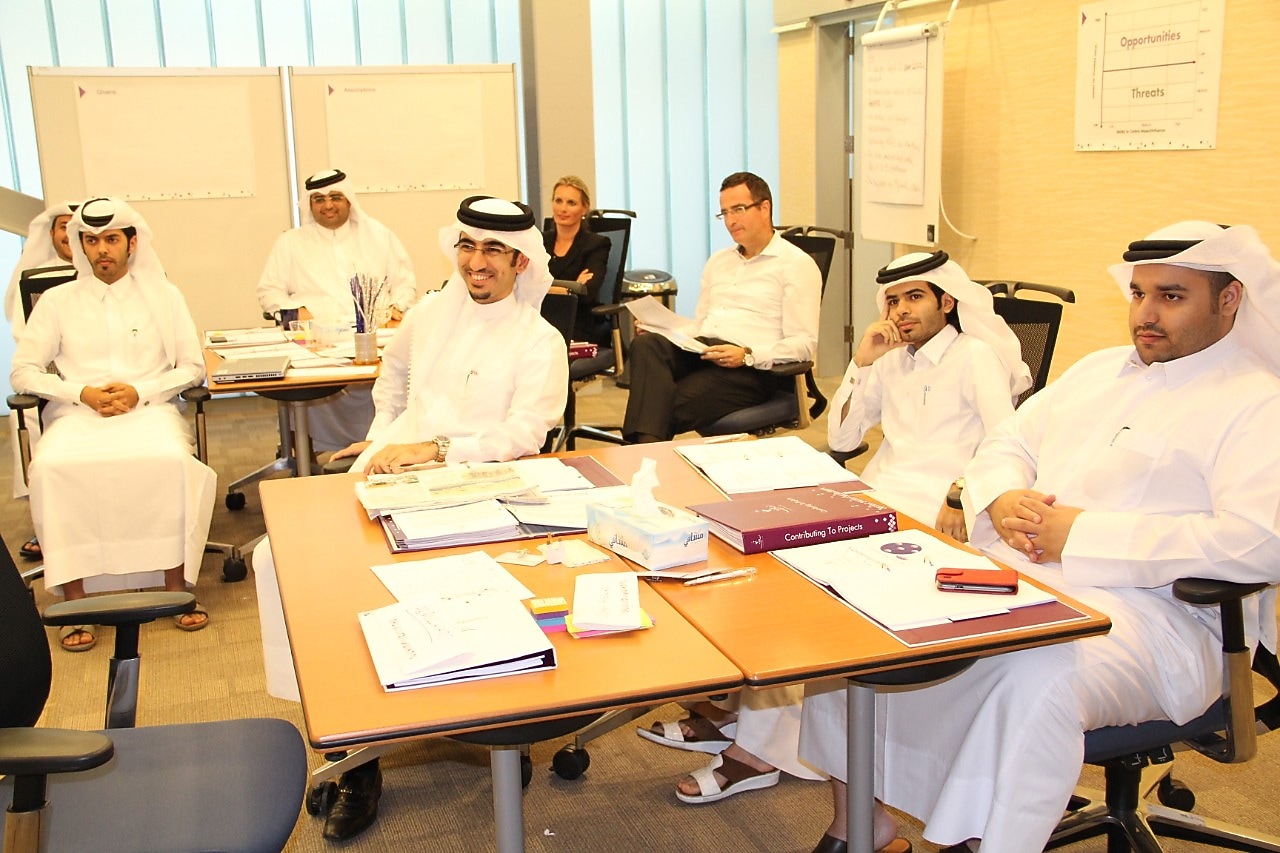 Tafawoq session at Qatar Shell